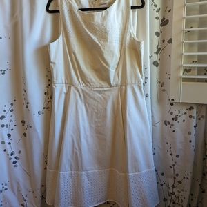 White Calvin Klein Dress